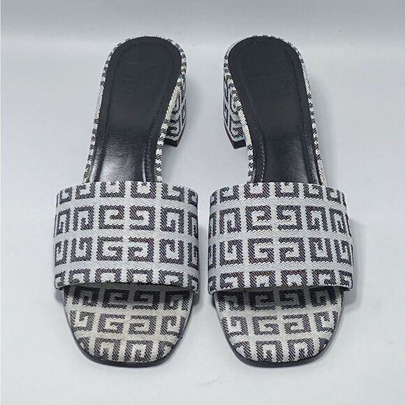 Givenchy 4G Heel Mule Sandals size 39.5 - Picture 3 of 13